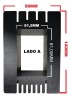 Carretel tamanho padr�o: 50 x 80mm em Pl�stico ABS - MAC Sistemas