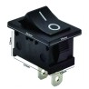 20 Ps Chave Gangorra Kcd1-101 6a/10a Preta 2 Terminais