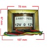 Transformador 12V - 0 - 12V ou 12+12v 3A 36W
