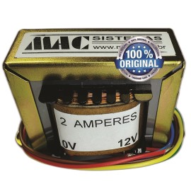 Transformador 0 - 12v 2a Trafo - 110/220v Primario Com 4fios