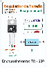 5 Peas Transistor Regulador  L7805 Lm7805cv 5v 1a TO-220 - MAC Sistemas