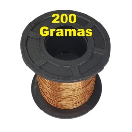 Fio de Cobre Esmaltado 200g das Bitolas 20 ao 29 AWG - MAC Sistemas