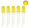 5 Peas Led Difuso Vermelho 5mm ou 3mm (a Escolher) - MAC Sistemas