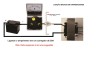 Ampermetro Analgico AC/DC 30a Sf670 Com Terminais Em Lato