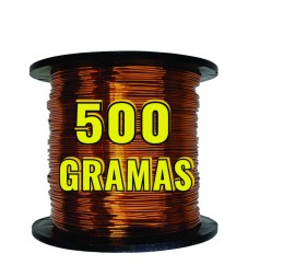 Fio Cobre Esmaltado Bitolas: 19 20 21 22 23 24 25 26 AWG - 500g 1/2 Kg - MAC Sistemas