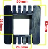 10 Ps - Carretel Plastico 26 x 26mm  Pra Transformadores