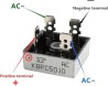 Ponte Retificadora Kbpc 5010 50a 1000v -  SEP