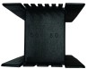 Carretel tamanho padro: 50 x 80mm em Plstico ABS