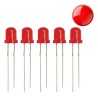 5 Peas Led Difuso Vermelho 5mm ou 3mm (a Escolher) - MAC Sistemas