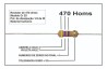 Resistor 470R 5% 1/4w Cr25 470 Ohms - Mac Sistemas