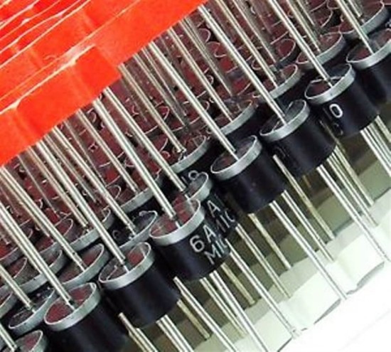 Kit C/ 10 Ps Diodo Retificador 6A10 6a 1000v MIC