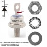 Diodo 85a 1200v - 85hf 120 85hf120 - Carcaa Positiva